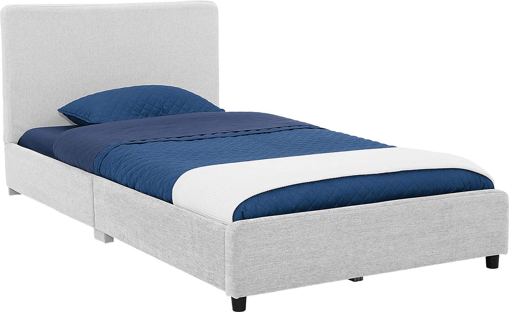 Kids Javoa I Gray Twin Bed