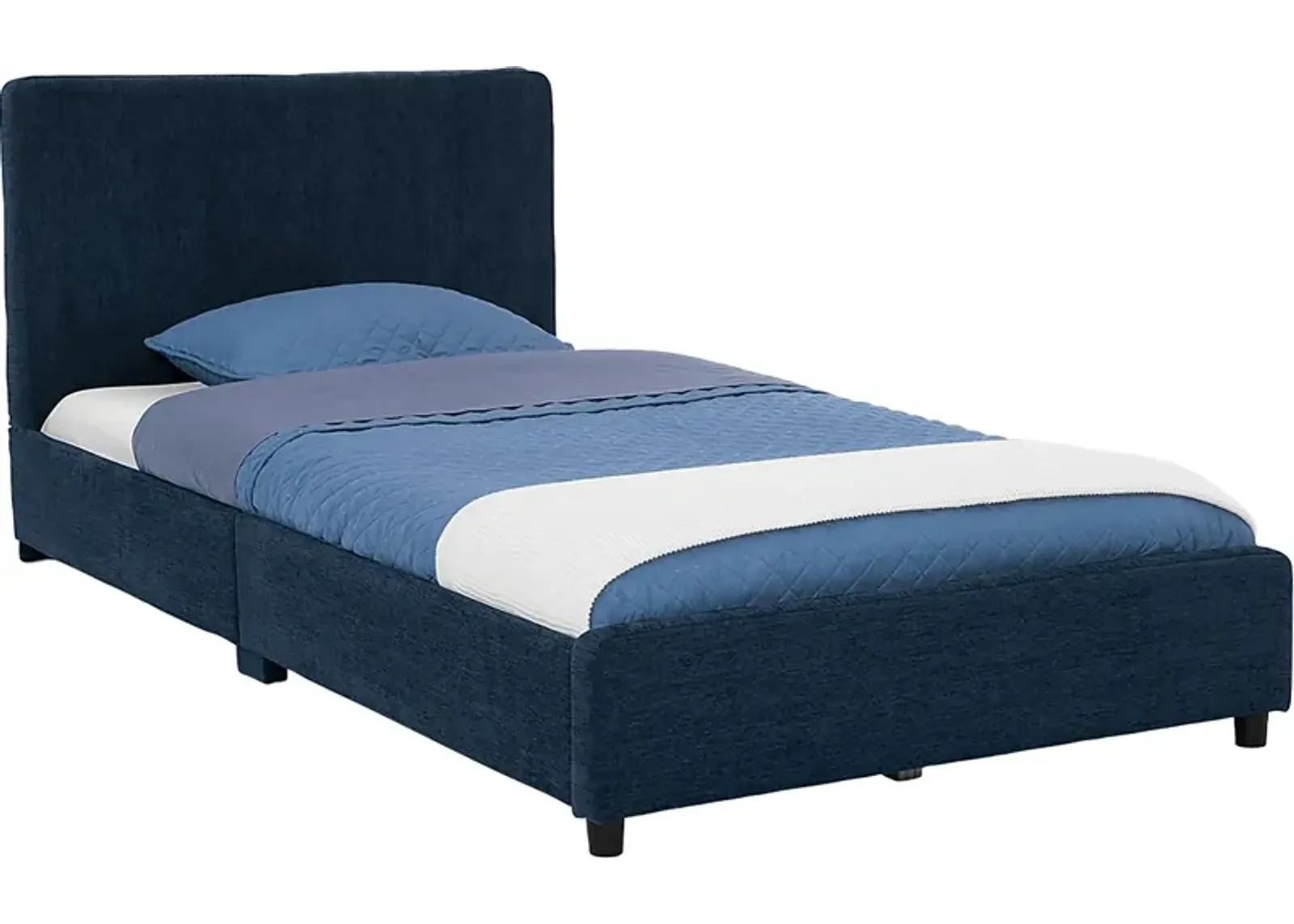 Kids Javoa I Navy Twin Bed