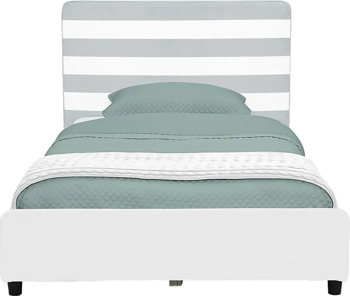 Kids Javoa II Gray Twin Bed