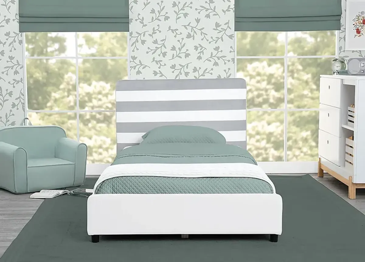 Kids Javoa II Gray Twin Bed