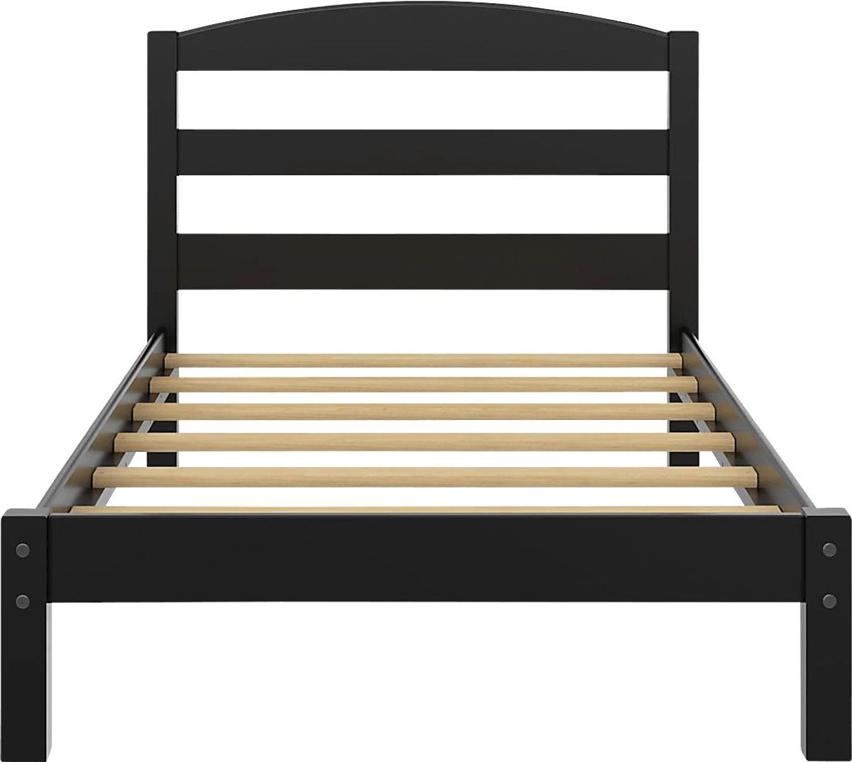 Kids Krevan Black Twin Bed