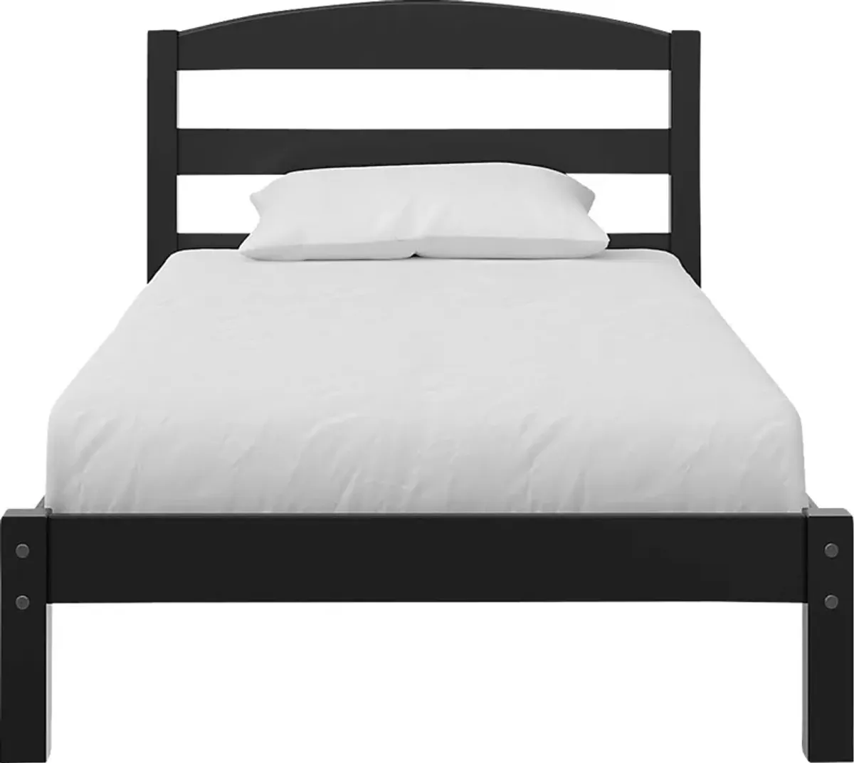 Kids Krevan Black Twin Bed