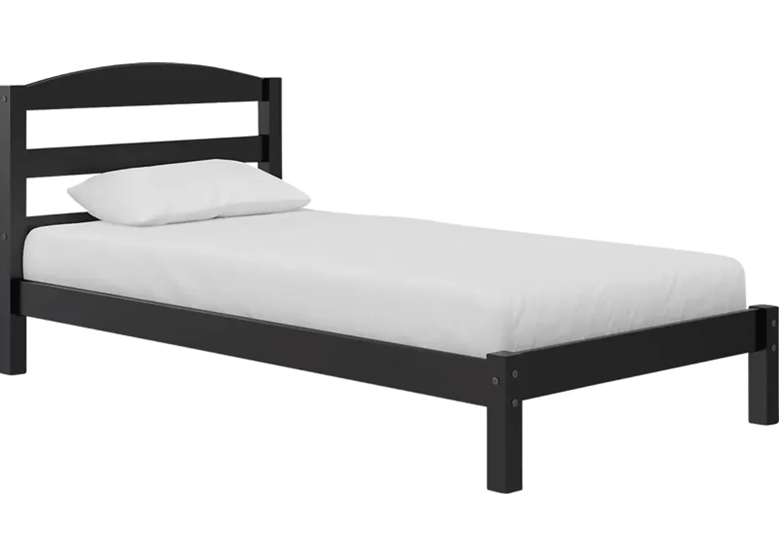 Kids Krevan Black Twin Bed