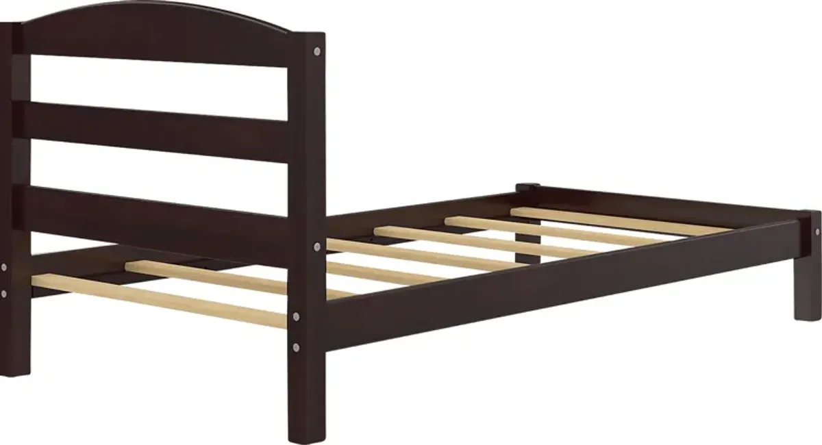 Kids Krevan Espresso Twin Bed