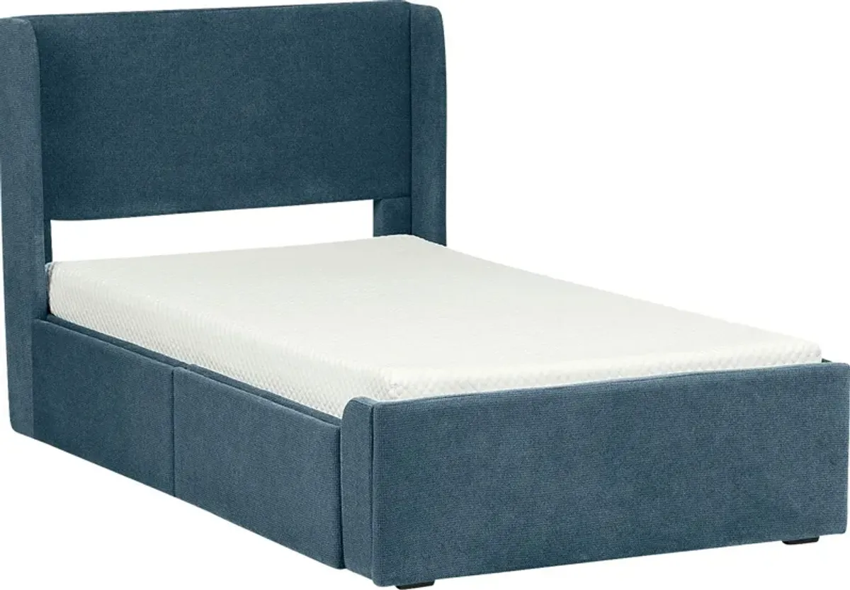 Kids Evosa I Blue Twin Bed