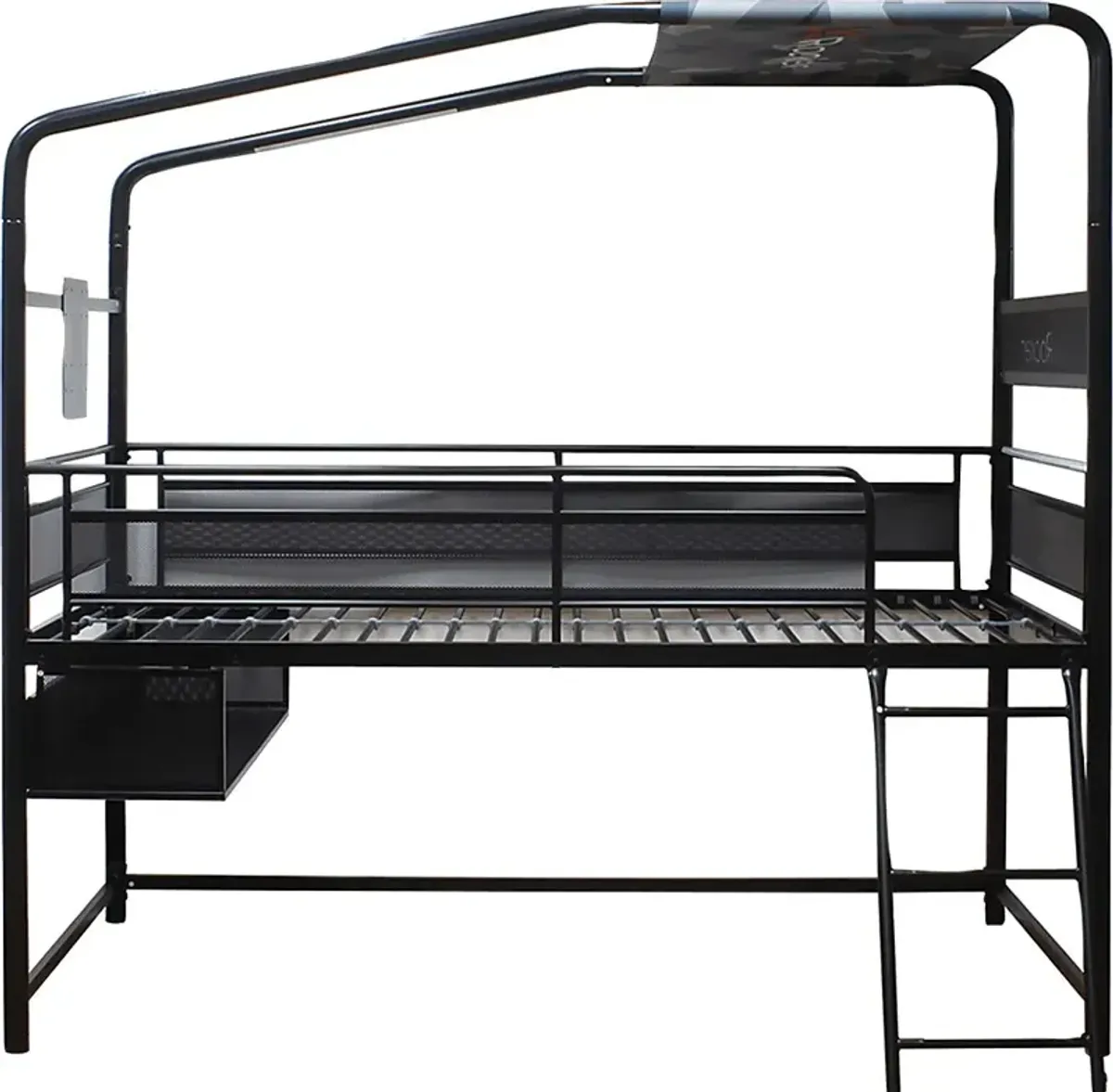 Kids Shanin Black Twin Gaming Bed