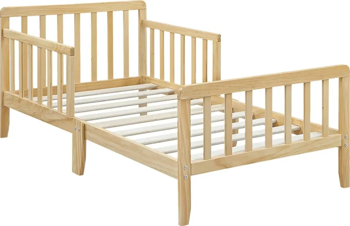 Kids Fyrio Natural Toddler Bed