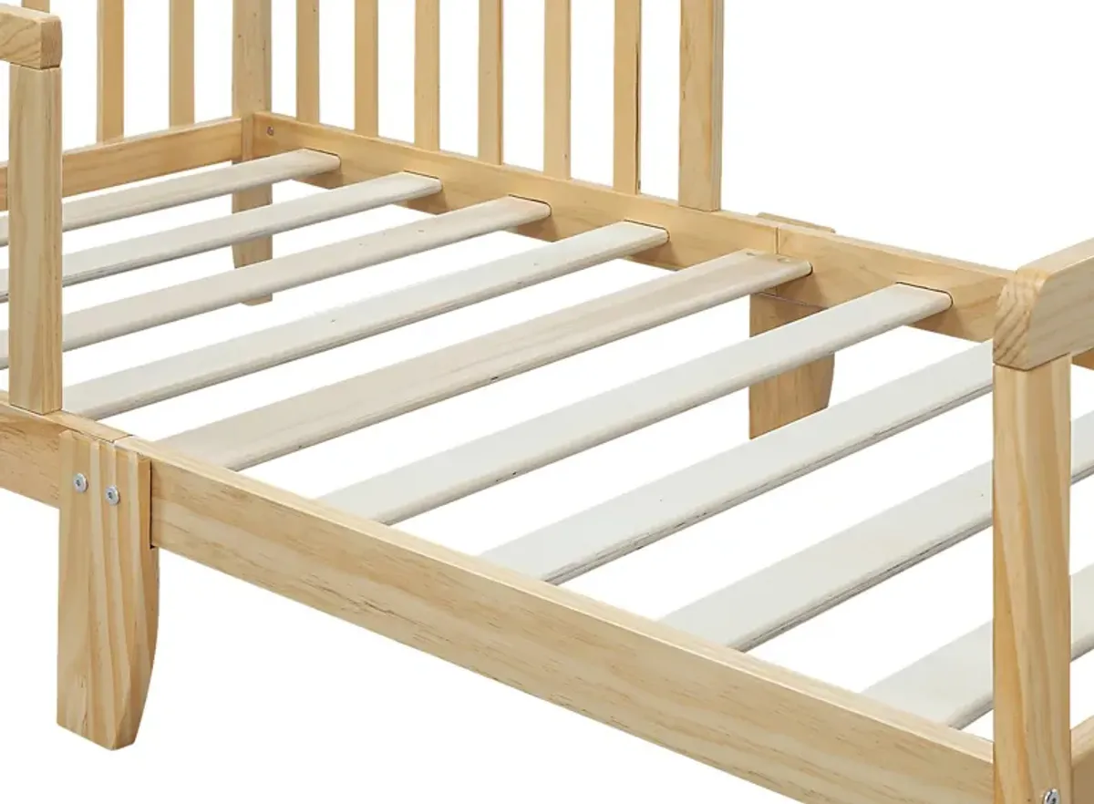 Kids Fyrio Natural Toddler Bed