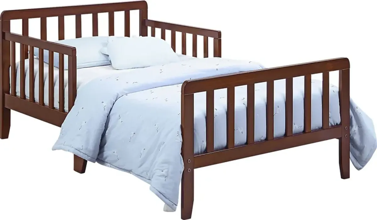 Kids Fyrio Walnut Toddler Bed