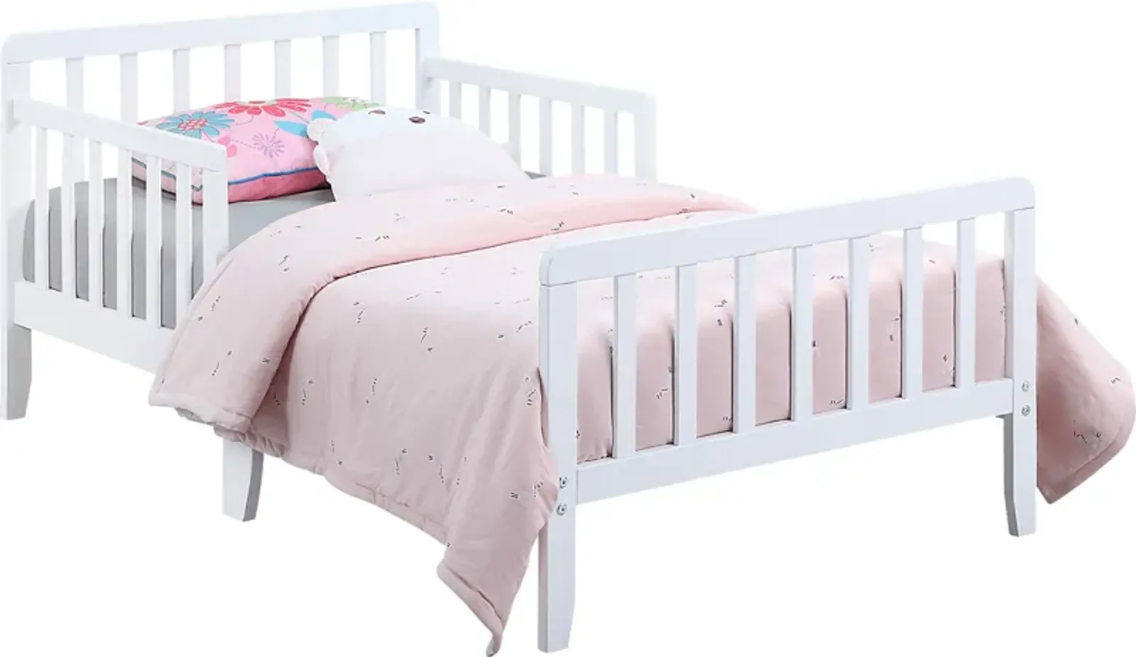 Kids Fyrio White Toddler Bed