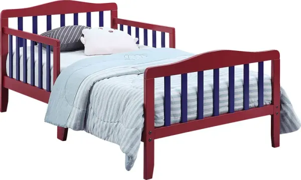 Kids Elvoro Red/Blue Toddler Bed