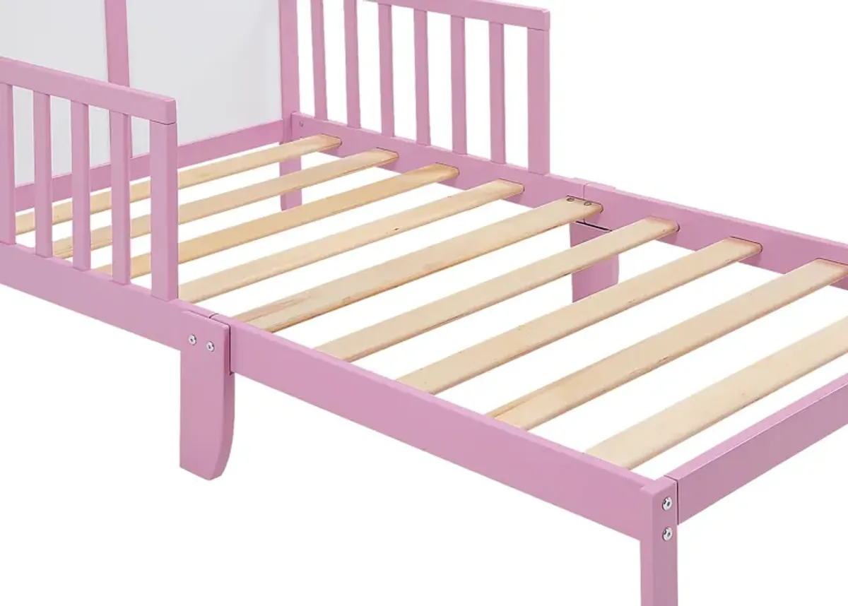 Kids Trovia Pink Toddler Bed