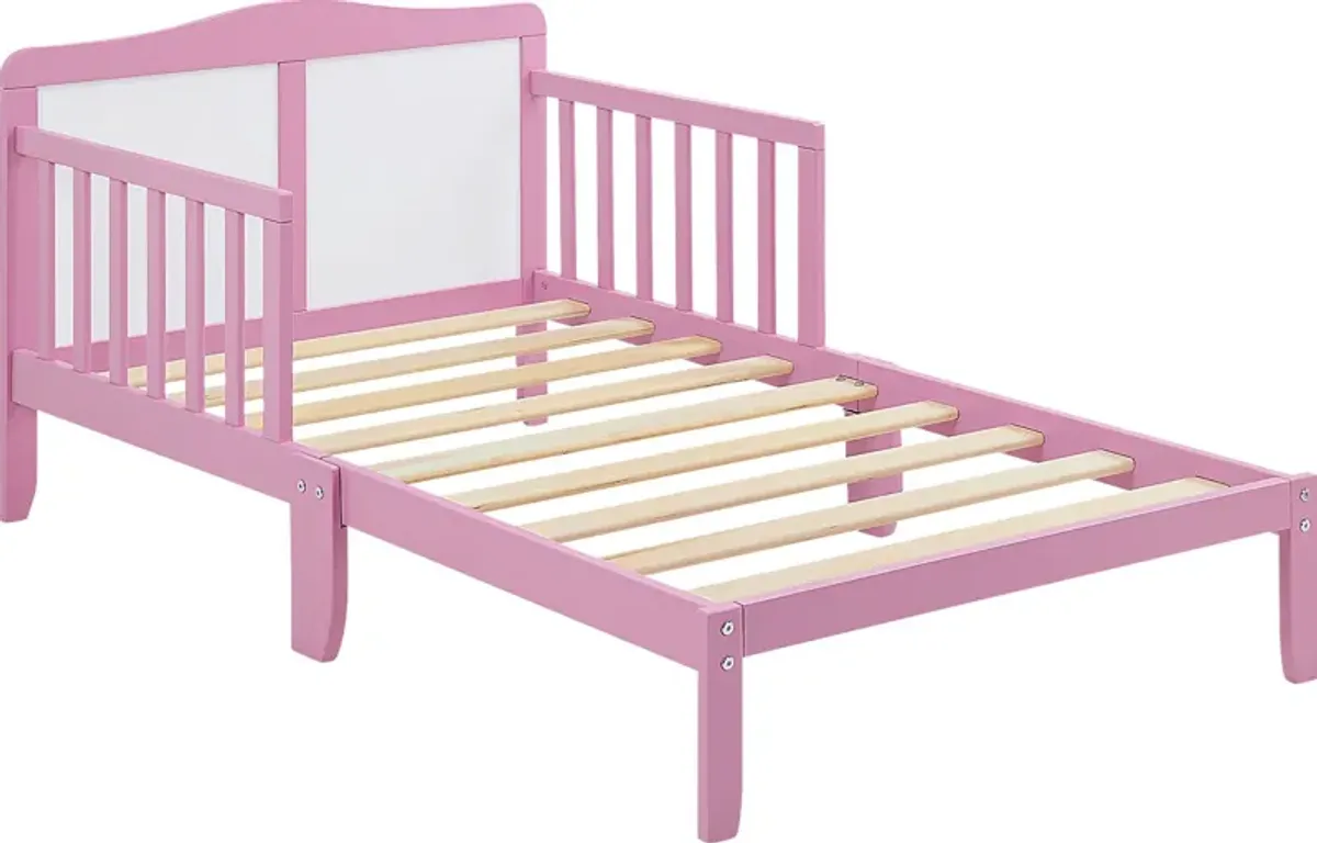 Kids Trovia Pink Toddler Bed