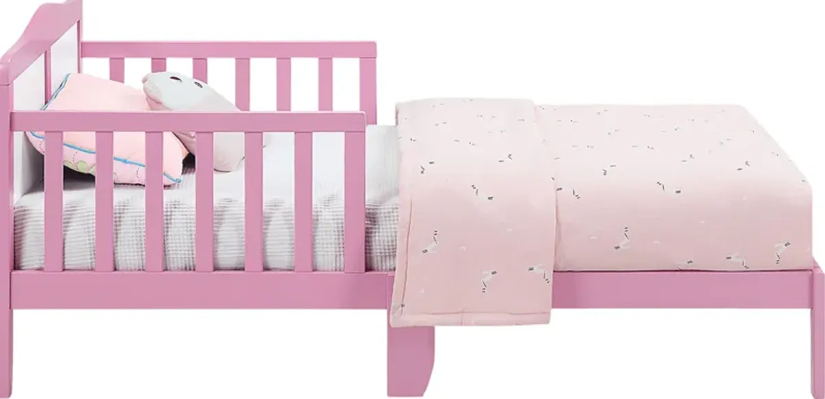 Kids Trovia Pink Toddler Bed