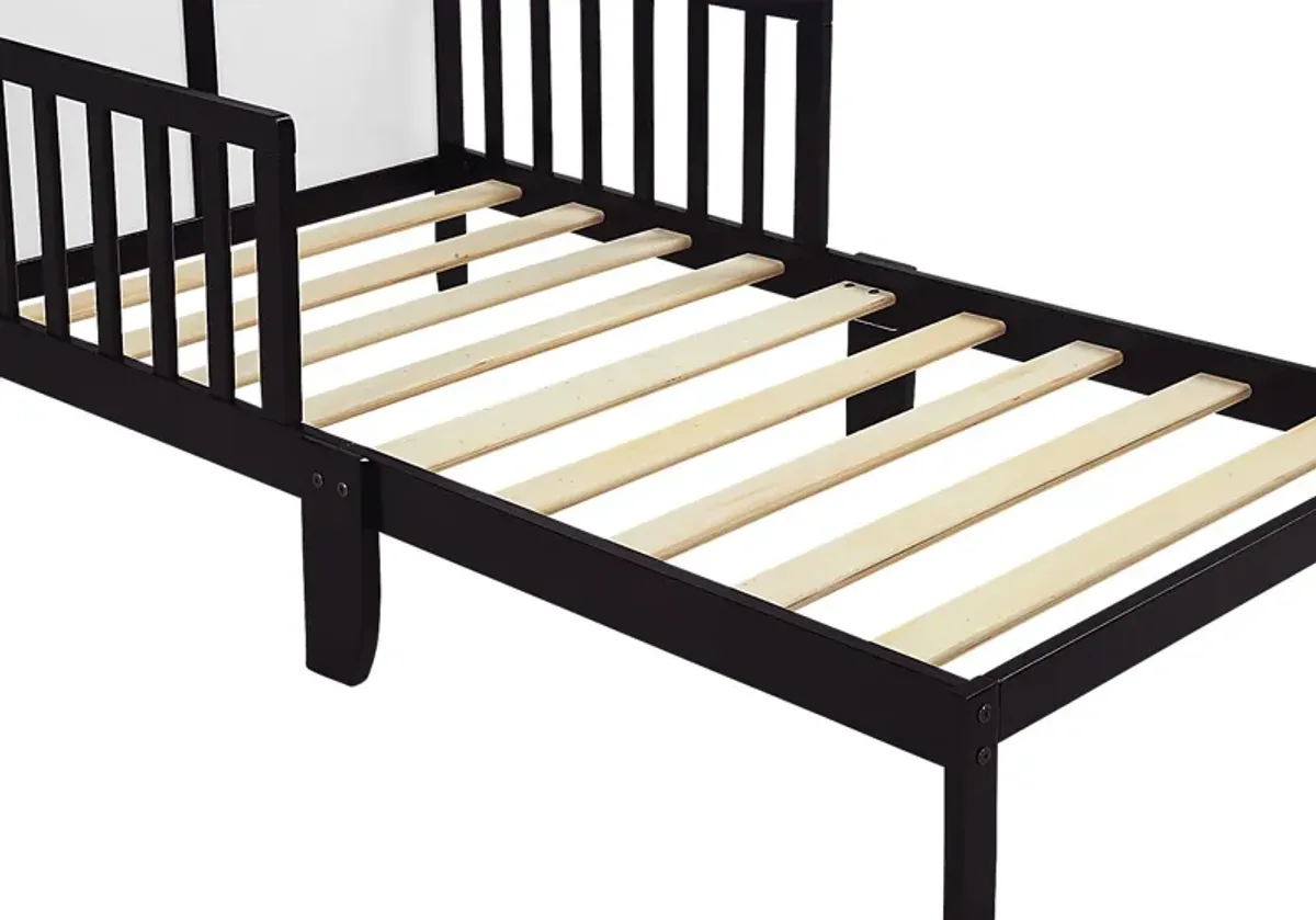 Kids Trovia Espresso Toddler Bed