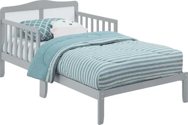 Kids Trovia Gray Toddler Bed
