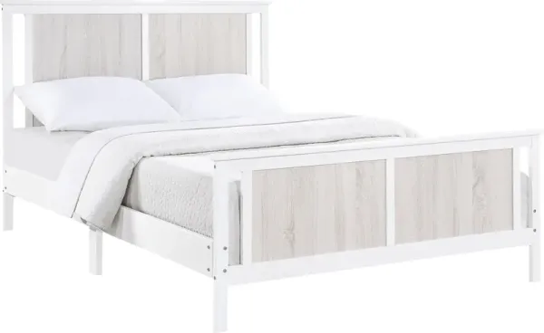 Kids Zolari White Full Bed