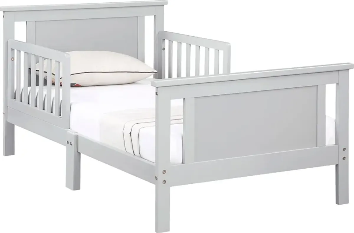 Kids Zolari Gray Toddler Bed