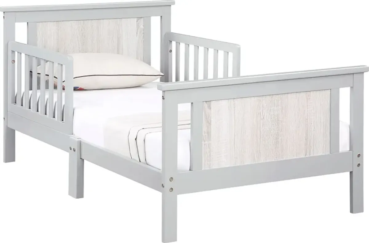 Kids Zolari Gray Toddler Bed