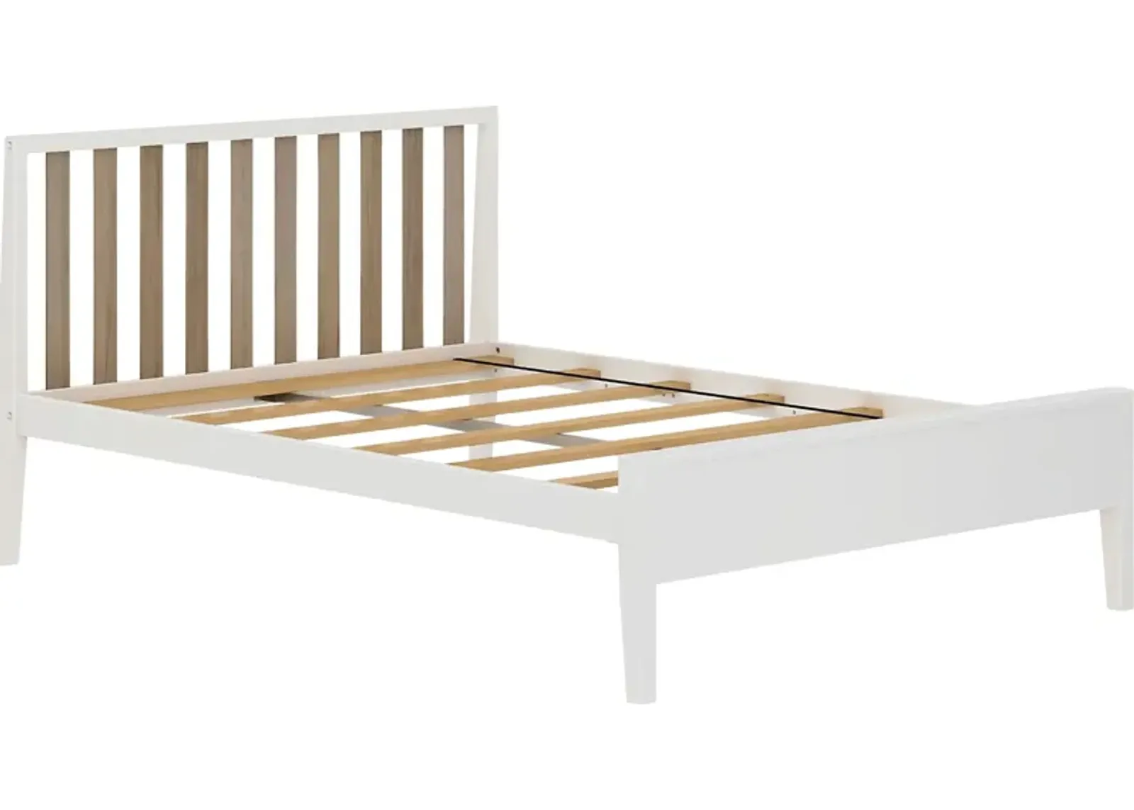 Kids Jolana White Natural Full Bed