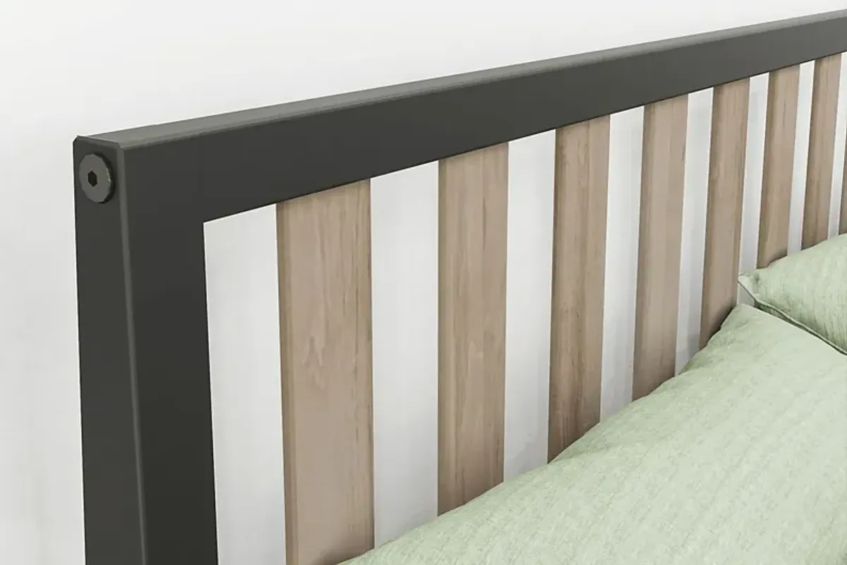 Kids Jolana Black Natural Full Bed