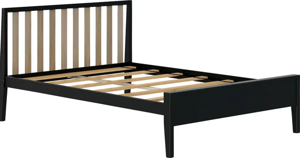 Kids Jolana Black Natural Full Bed