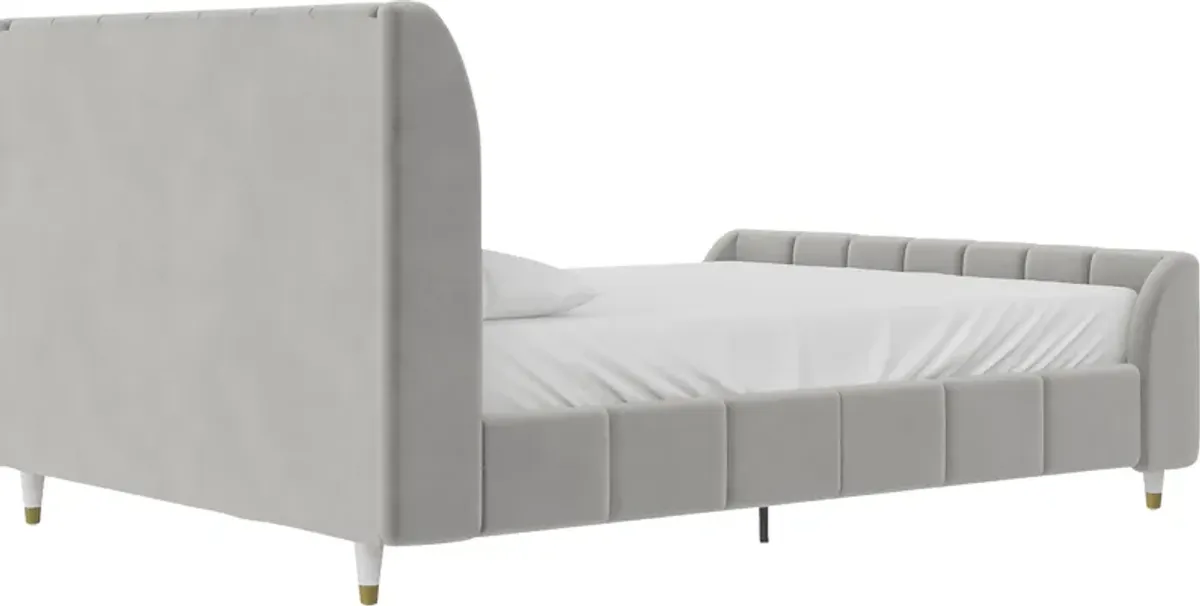 Kids Kalros Gray Full Bed