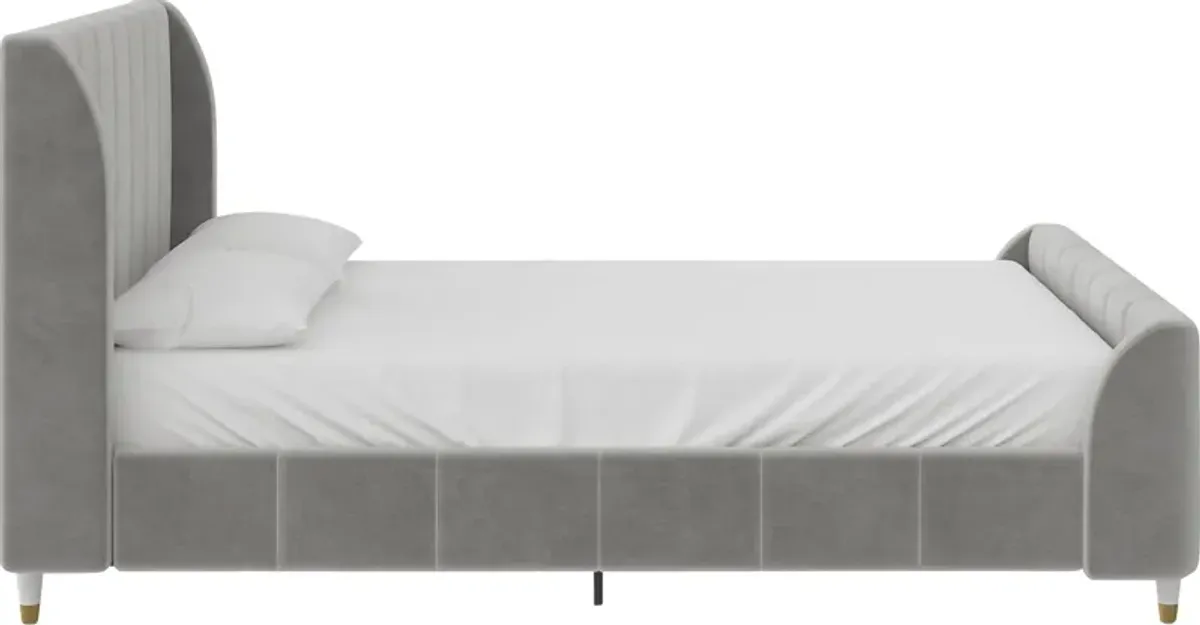 Kids Kalros Gray Full Bed