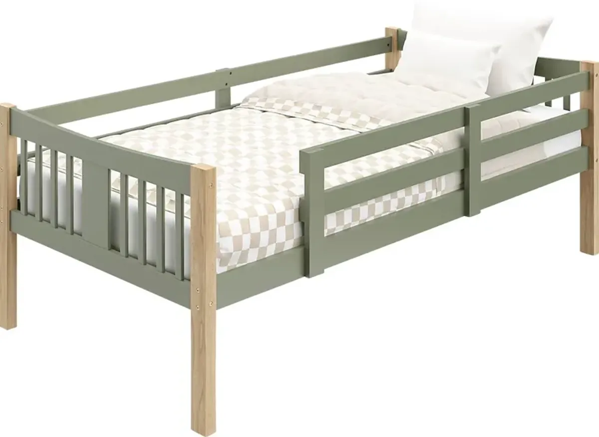 Kids Fablea Olive Twin/Twin Bunk Bed
