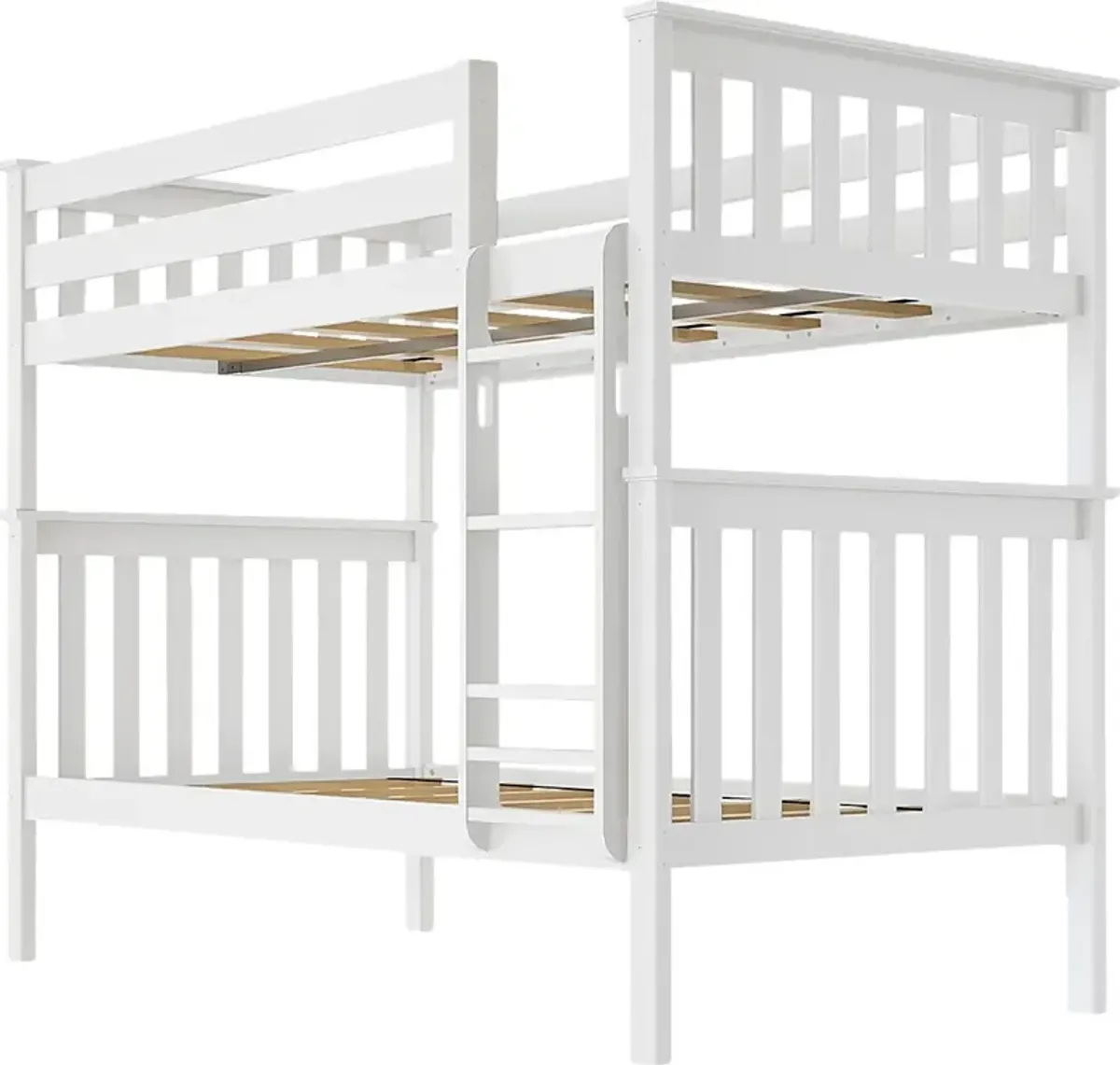 Kids Lilose I White Twin/Twin Bunk Bed