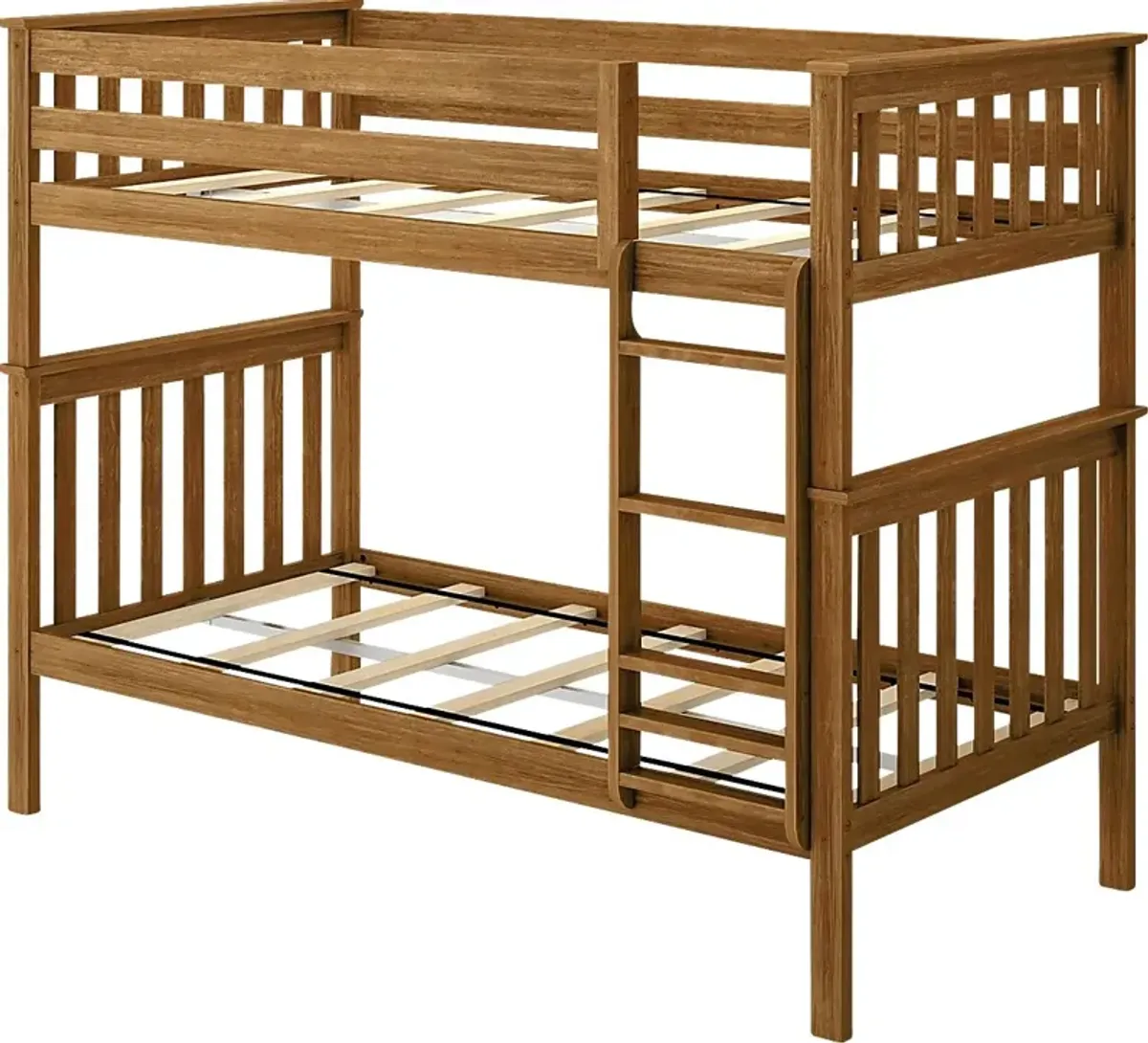 Kids Lilose I Pecan Twin/Twin Bunk Bed