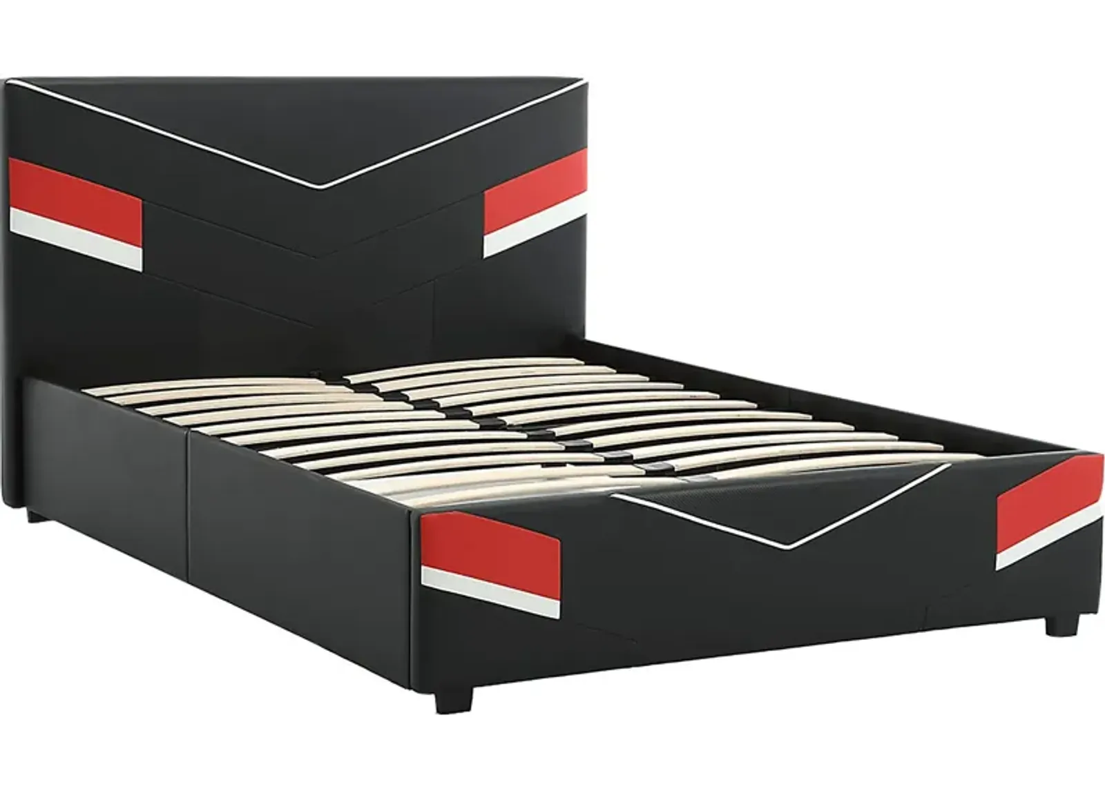 Kids Mahine I Black Full Gaming Bed