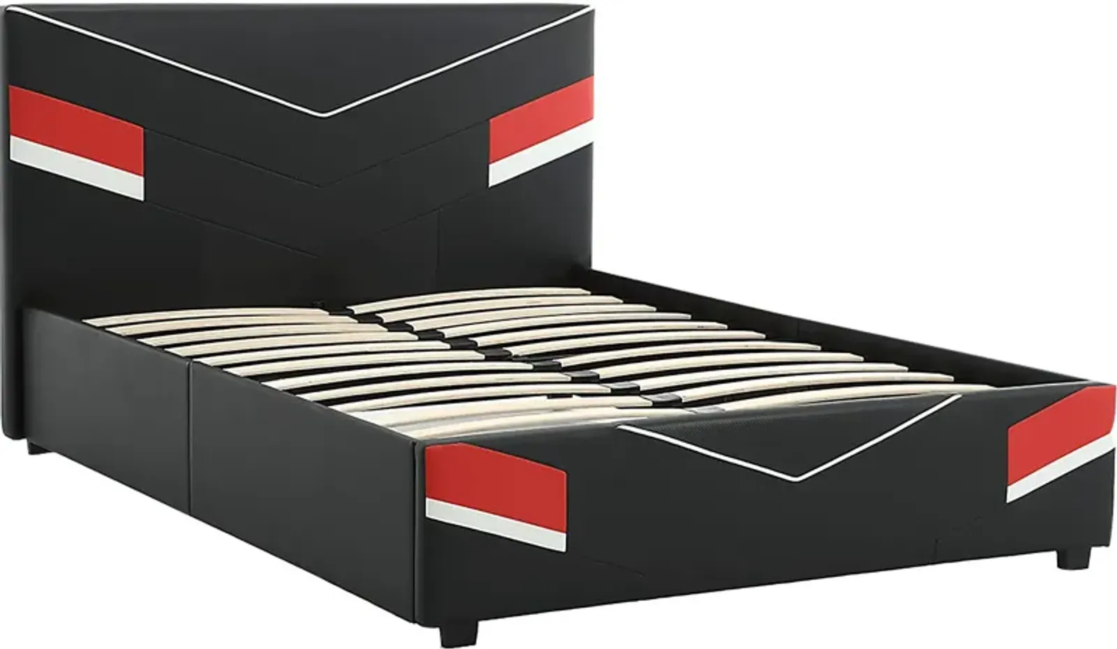 Kids Mahine I Black Full Gaming Bed