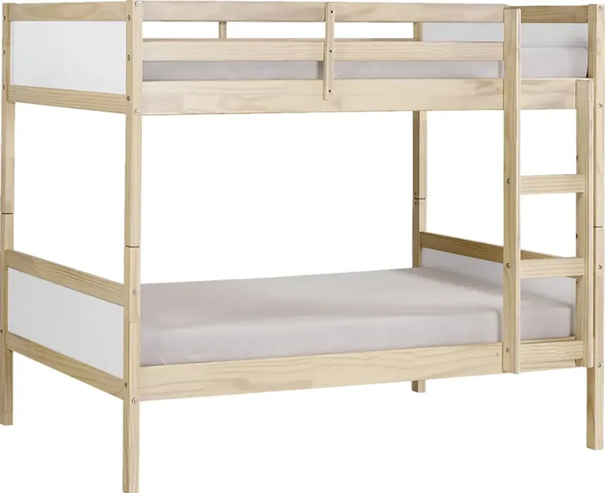 Kids Oroholm Natural Twin/Twin Bunk Bed