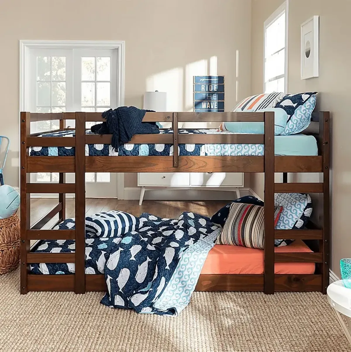 Kids Ardenness Walnut Bunk Bed