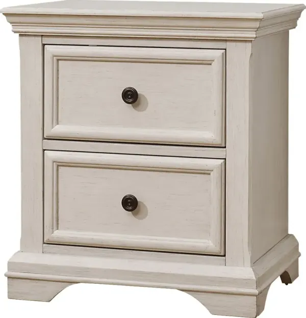 Kids Mevhi Ivory Nightstand