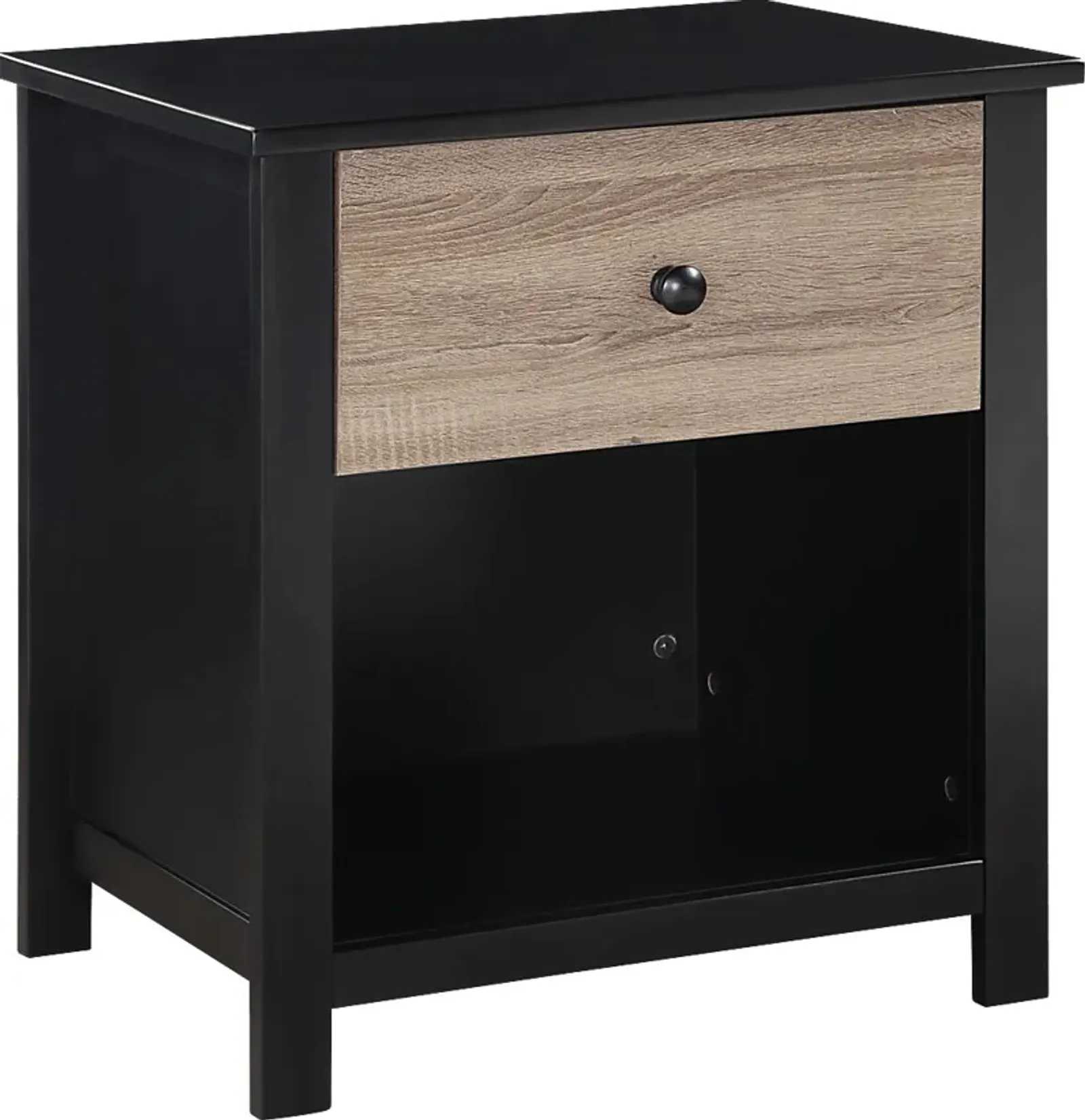 Kids Zolari Black Nightstand