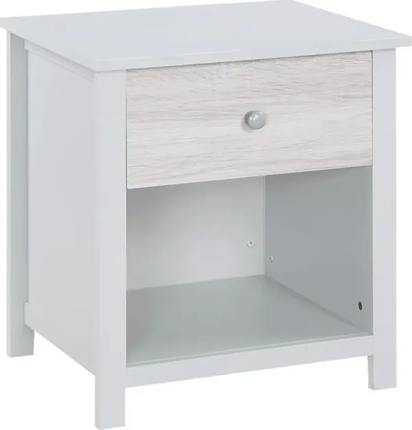 Kids Zolari Gray Nightstand