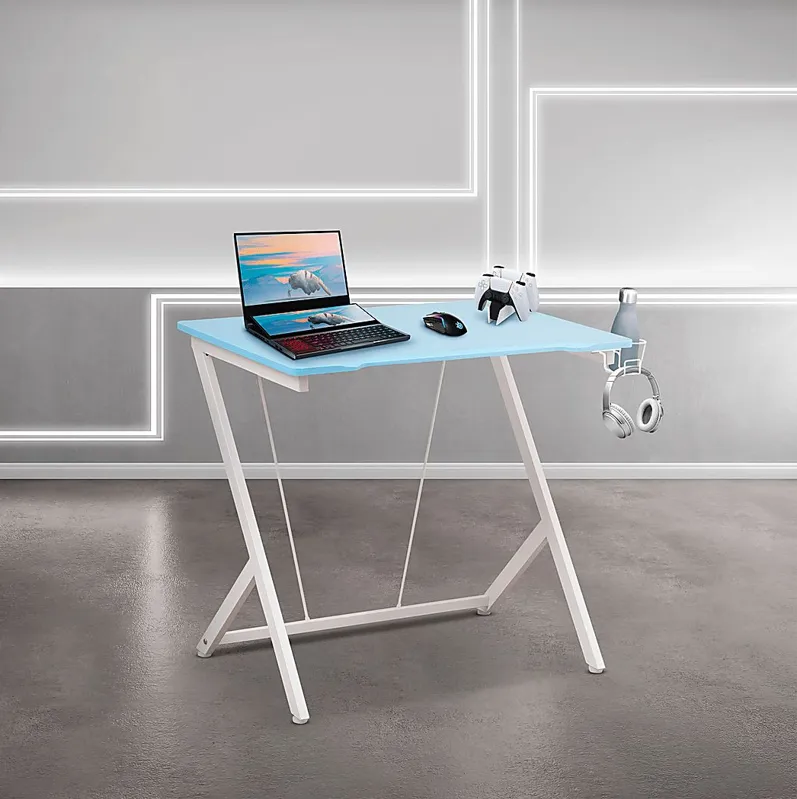 Narohi Blue Gaming Desk