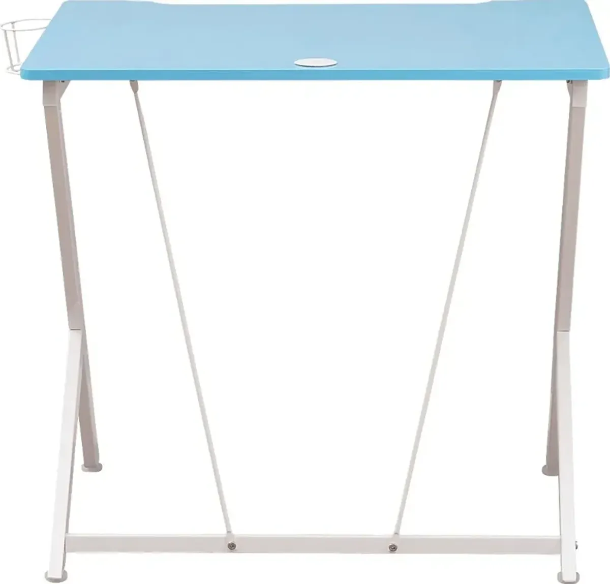 Narohi Blue Gaming Desk