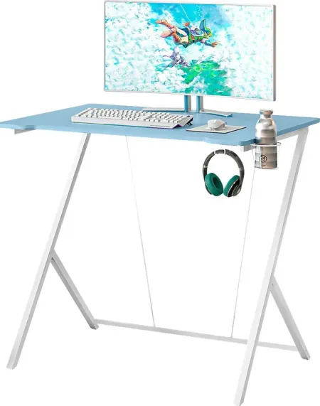 Narohi Blue Gaming Desk