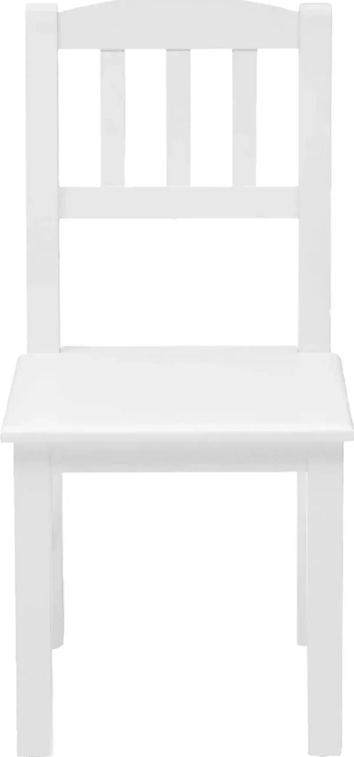 Kids Maldas White Desk and Chair Set