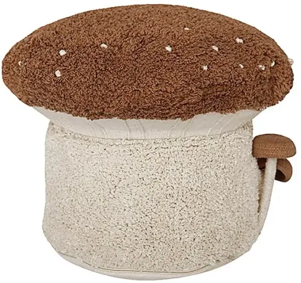 Kids Natural Boletus Pouf