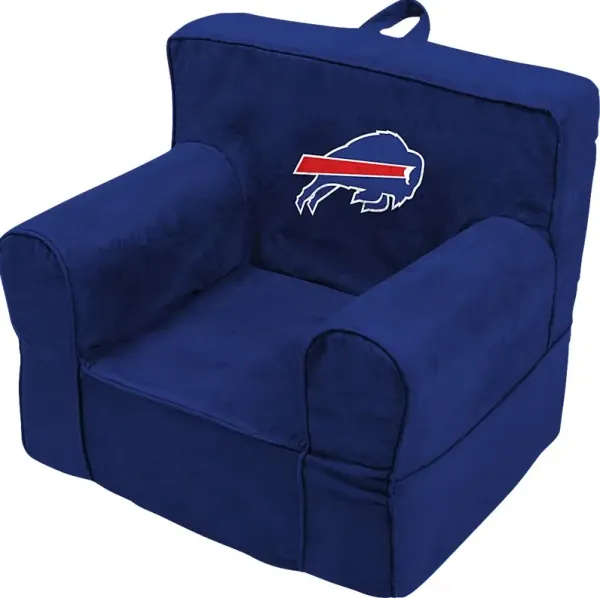 Kids Buffalo Bills Blue Chair