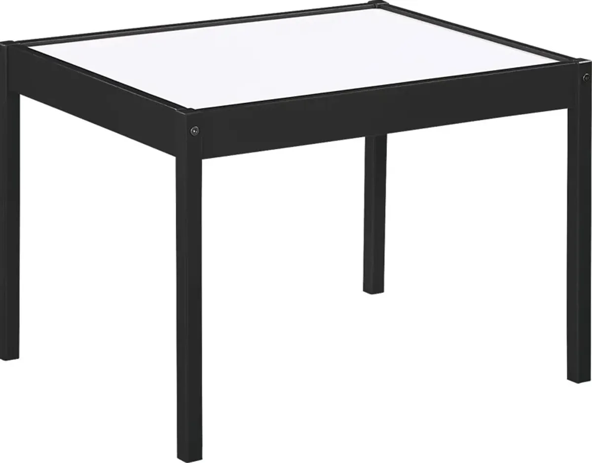 Kids Synni Black 3 Pc Table Set