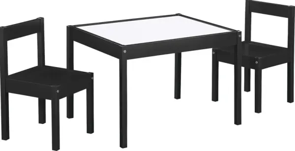 Kids Synni Black Table Set