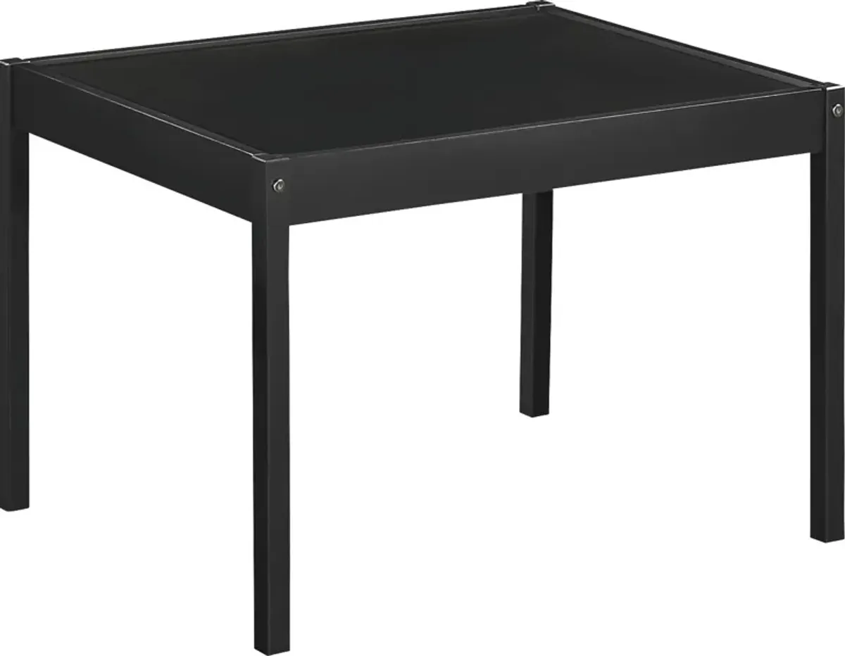 Kids Clyren Black 3 Pc Table Set