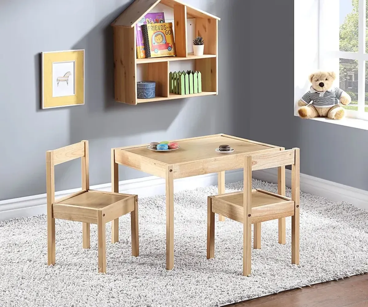 Kids Clyren Natural Table Set