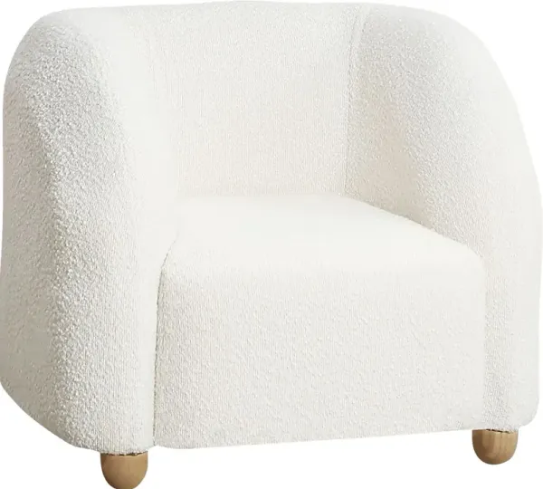Kids Catula Cream Accent Chair