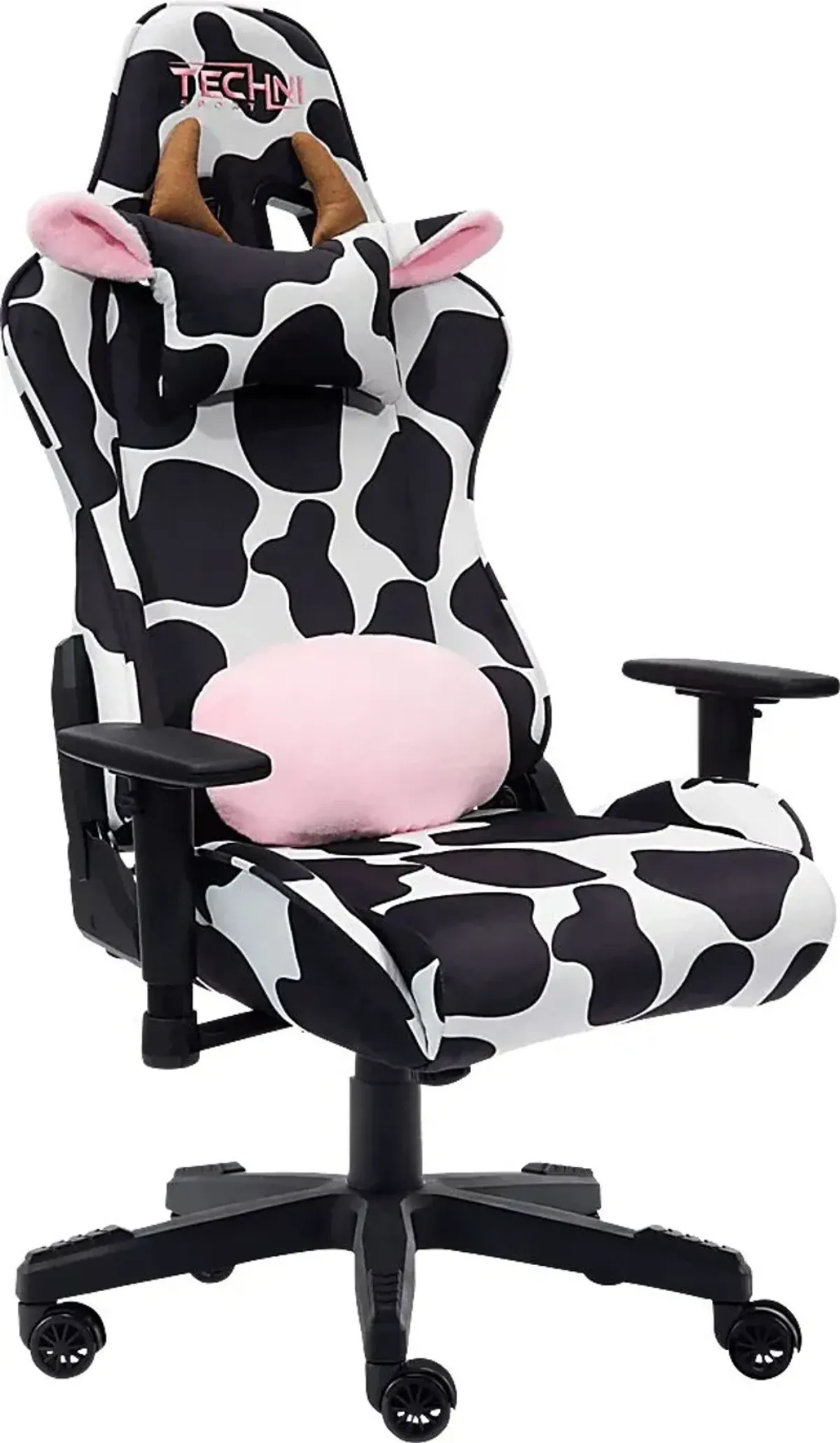 Eldoki Black/White Gaming Chair